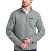 LaMacchia Brooks Brothers Diamond Quilt 1/4-Zip